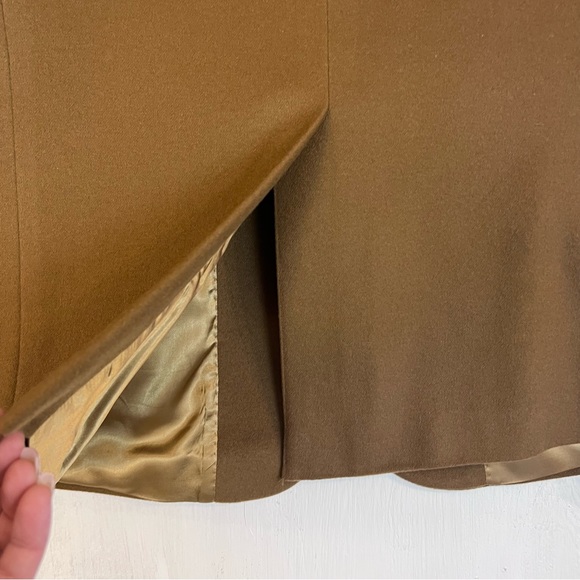 Bill Blass 100%  Cashmere Mens Size 42R blazer sport Coat suit jacket Tan - Picture 6 of 13